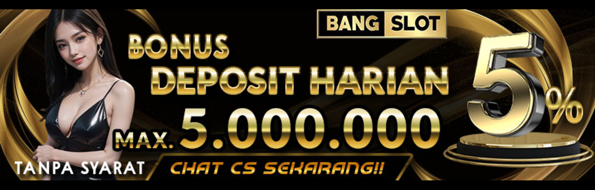 Bonus harian 5%